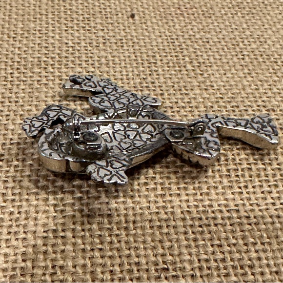 Brighton Jewelry Brighton Silvertone Frog Brooch Poshmark